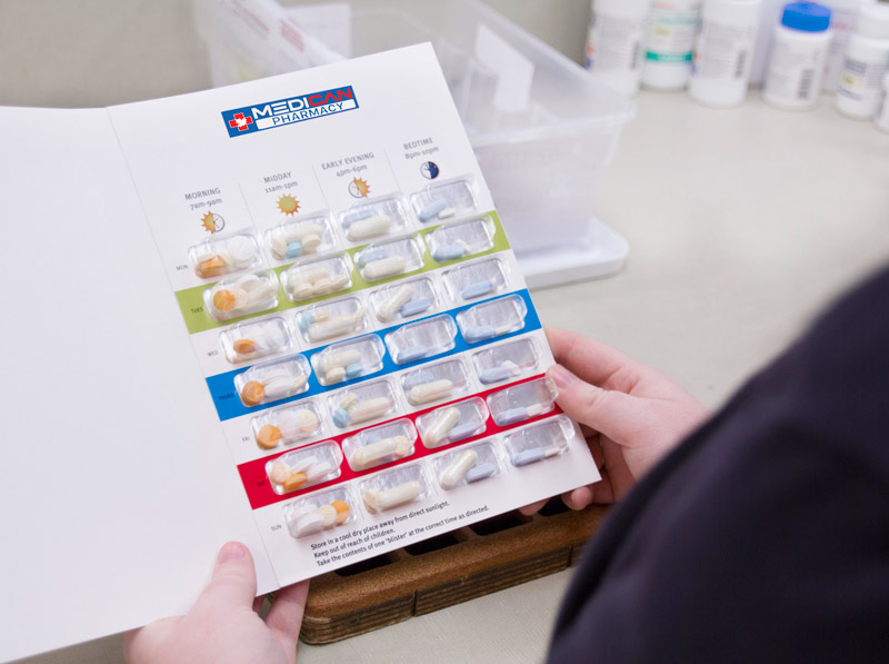 Drug organizer at Medican in Edmonton, AB